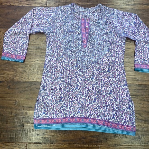 Patterend tunic top - Picture 8 of 10